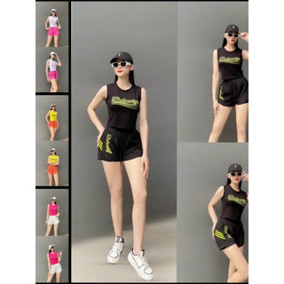 Đồ Tập Gym Nữ Hot Trend Quần 2 Lớp, Áo Sát Nách, Tập Thể Dục, Gym, Yoga,  Aerobic Nữ.