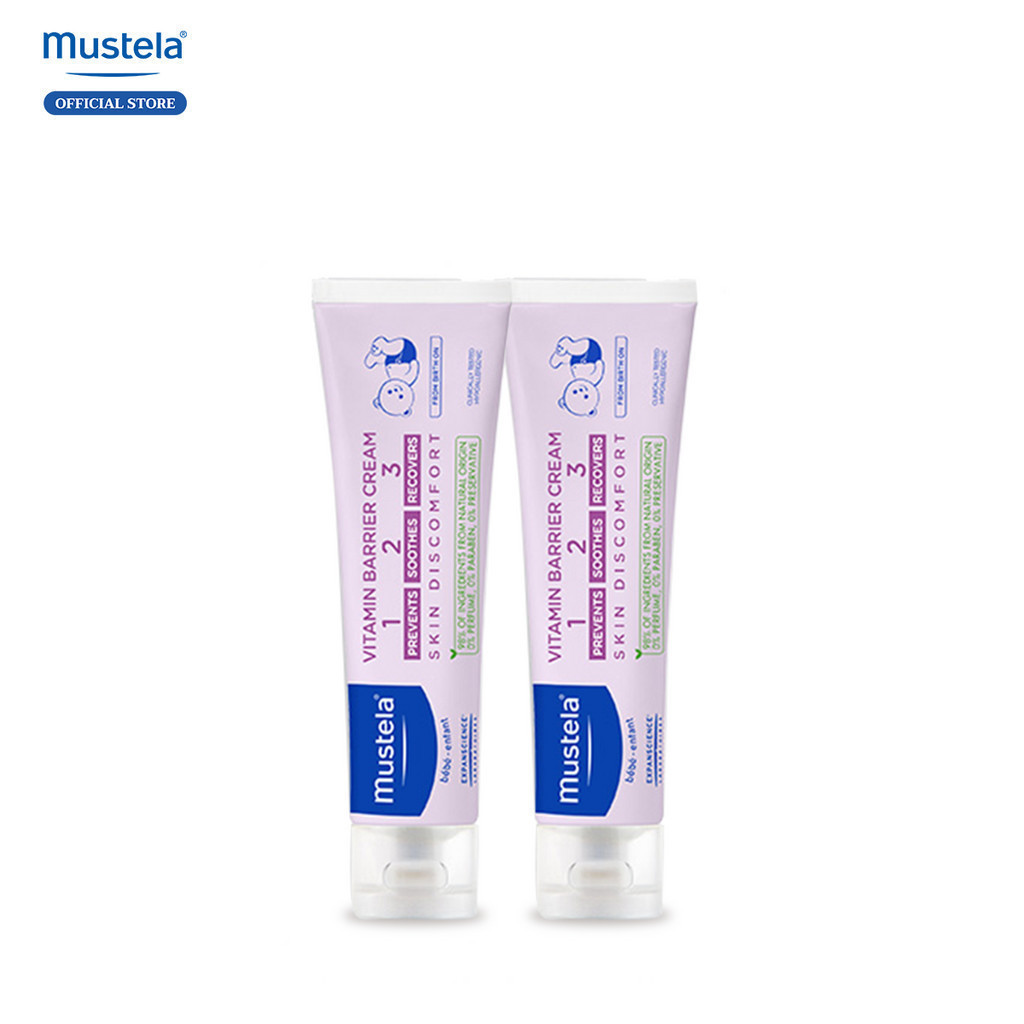 Ảnh Combo 2 Kem Làm Dịu và Ngăn Ngừa Hăm Tã Cho Trẻ Sơ Sinh & Em Bé Mustela 50ml 1