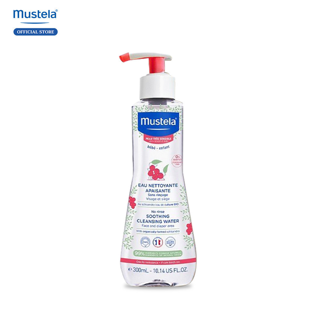 Ảnh Nước Làm Sạch Mặt Và Cơ Thể Cho Trẻ Sơ Sinh Và Trẻ Nhỏ Da Rất Nhạy Cảm No-Rinse Soothing Micellar Cleansing Water 300ml 1