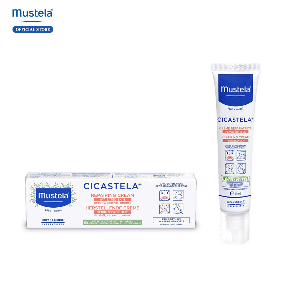 Ảnh Kem Phục Hồi Da Đa Năng Mustela Cicastela Repairing Cream 40ml 1