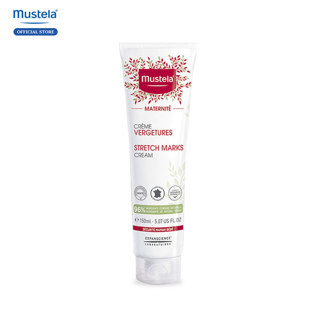 Ảnh Kem Dưỡng Ngăn Ngừa Rạn Da Cho Mẹ Bầu Stretch Marks Prevention Cream Mustela 150ml 1