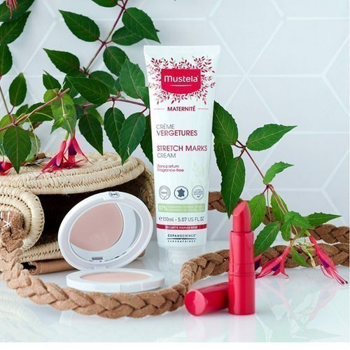 Ảnh Kem Dưỡng Ngăn Ngừa Rạn Da Cho Mẹ Bầu Stretch Marks Prevention Cream Mustela 150ml 3