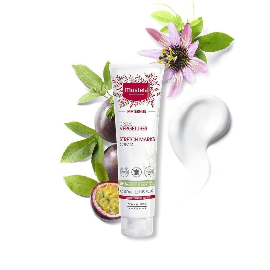 Ảnh Kem Dưỡng Ngăn Ngừa Rạn Da Cho Mẹ Bầu Stretch Marks Prevention Cream Mustela 150ml 2
