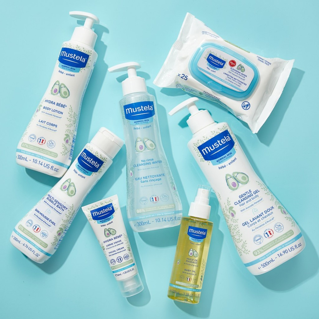 Ảnh Sữa Tắm Gội Cho Trẻ Sơ Sinh & Em Bé Da Thường Mustela 200ml 3