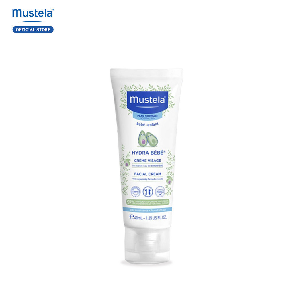 Ảnh Kem Dưỡng Da Mặt Mustela Cho Trẻ Sơ Sinh & Em Bé Da Thường 40ml 1