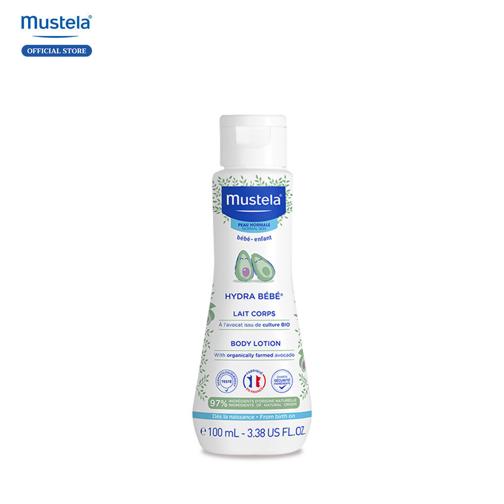 Ảnh Kem Dưỡng Da Toàn Thân Cho Trẻ Sơ Sinh & Em Bé Da Thường Mustela 100ml 1