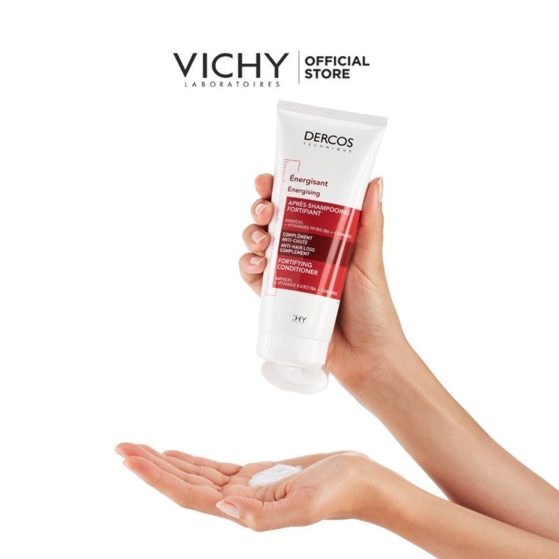 Ảnh Dầu xả tăng cường dưỡng tóc chắc khoẻ, giảm gãy rụng Vichy Dercos Energy+ 200ml 3