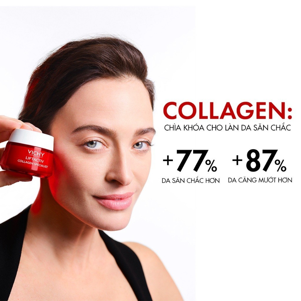 Ảnh Kem dưỡng ngăn ngừa lão hóa, làm săn chắc da Vichy Liftactiv Collagen Specialist 50ml 1