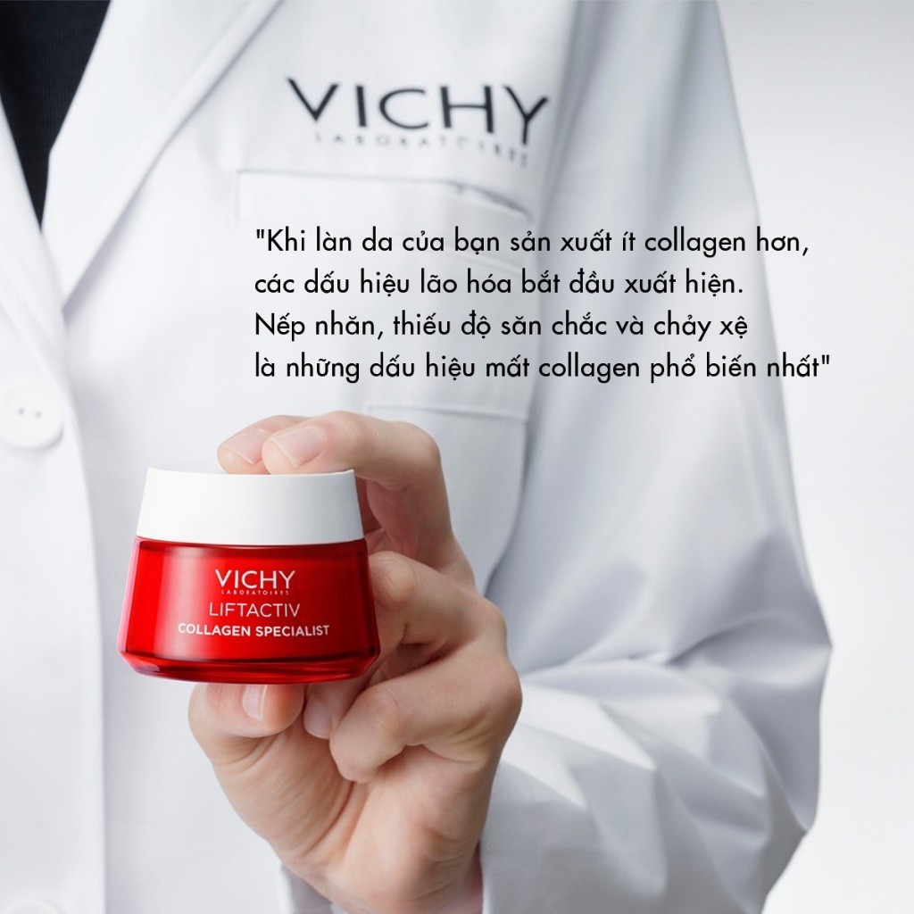 Ảnh Kem dưỡng ngăn ngừa lão hóa, làm săn chắc da Vichy Liftactiv Collagen Specialist 50ml 3