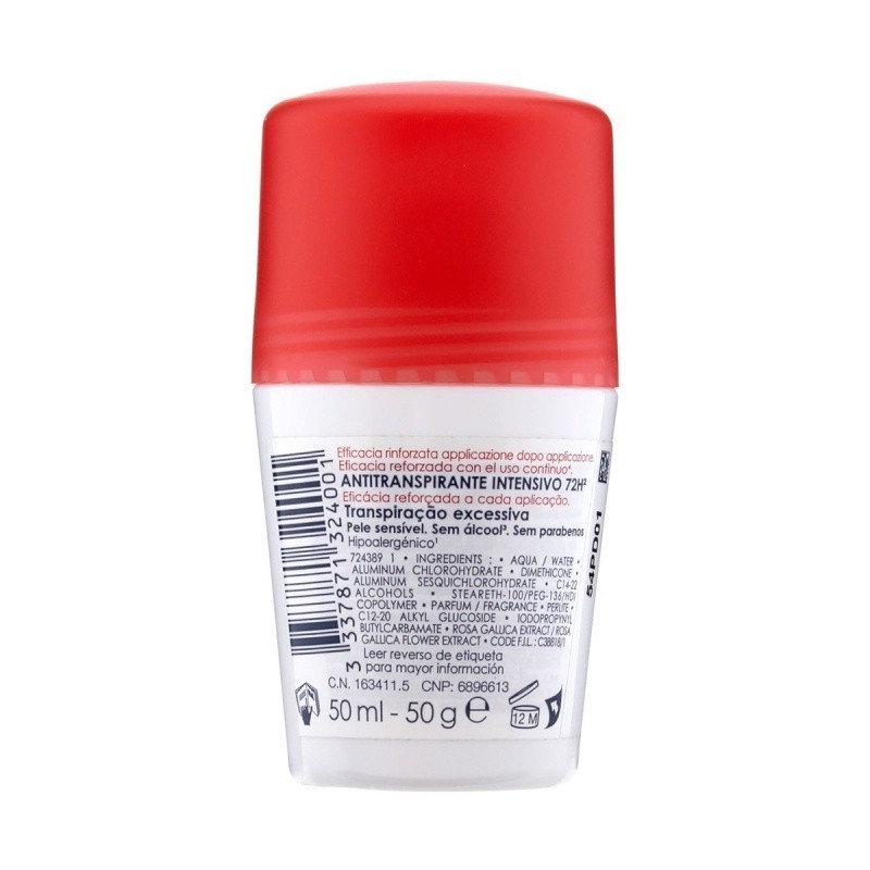 Ảnh Lăn khử mùi giúp khô thoáng vùng da dưới cánh tay 72h Vichy Détranspirant Intensif 3