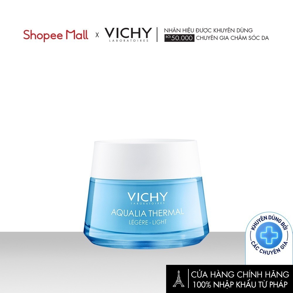 Ảnh Gel Dưỡng Ẩm Và Giữ Nước 24H Vichy Aqualia Thermal Light 1