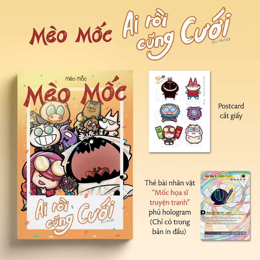 Ảnh Sách - Mèo Mốc - Ai Rồi Cũng Cưới (Trừ Mốc) 2