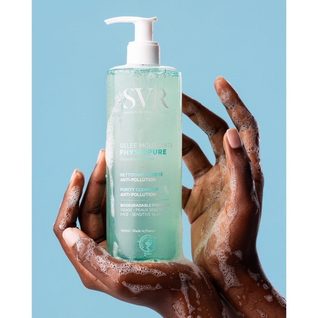 Ảnh Gel rửa mặt dành cho da nhạy cảm SVR PHYSIOPURE Gelee Moussante Dung tích 400ml 2