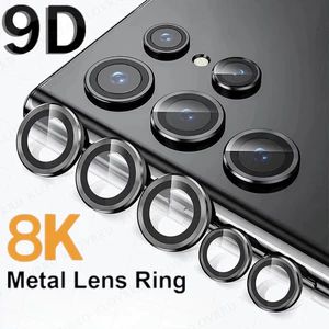 Kính cường lực HD bảo vệ camera Samsung Galaxy S25 Ultra S24 Ultra S24 FE S23 Ultra S22 Ultra S25 Plus S24 thích hợp cho