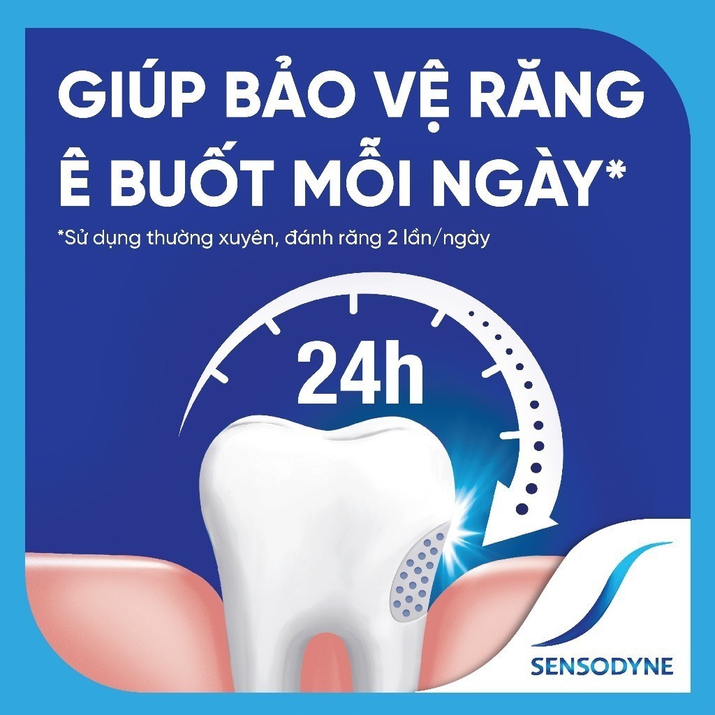 Ảnh Bộ 3 Kem đánh răng SENSODYNE Gentle Whitening 160g giúp giảm ê buốt hiệu quả và làm trắng răng tự nhiên 4