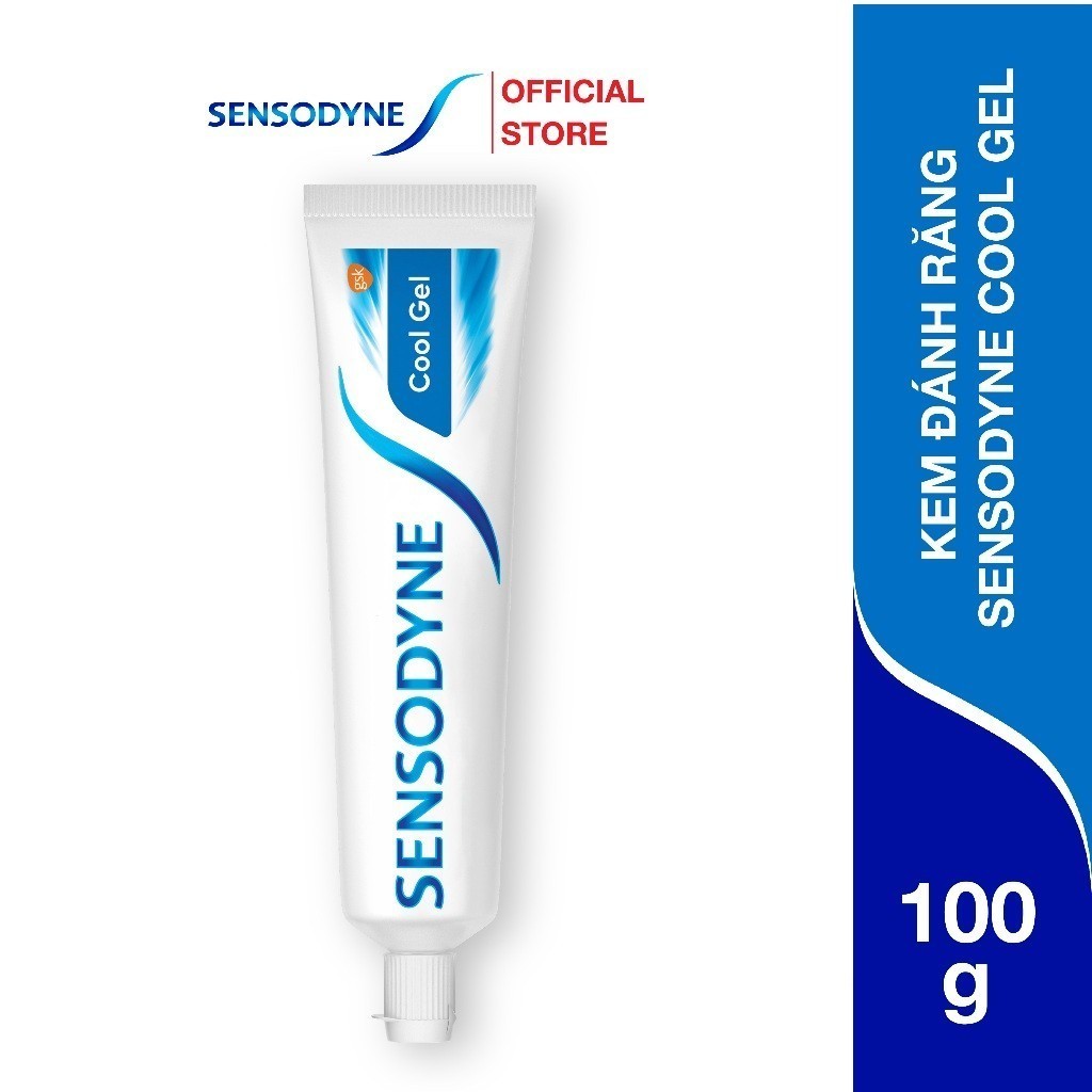 Ảnh Bộ 2 Kem đánh răng SENSODYNE Cool Gel 100g giúp giảm ê buốt hiệu quả với hương bạc hà mát lạnh 1