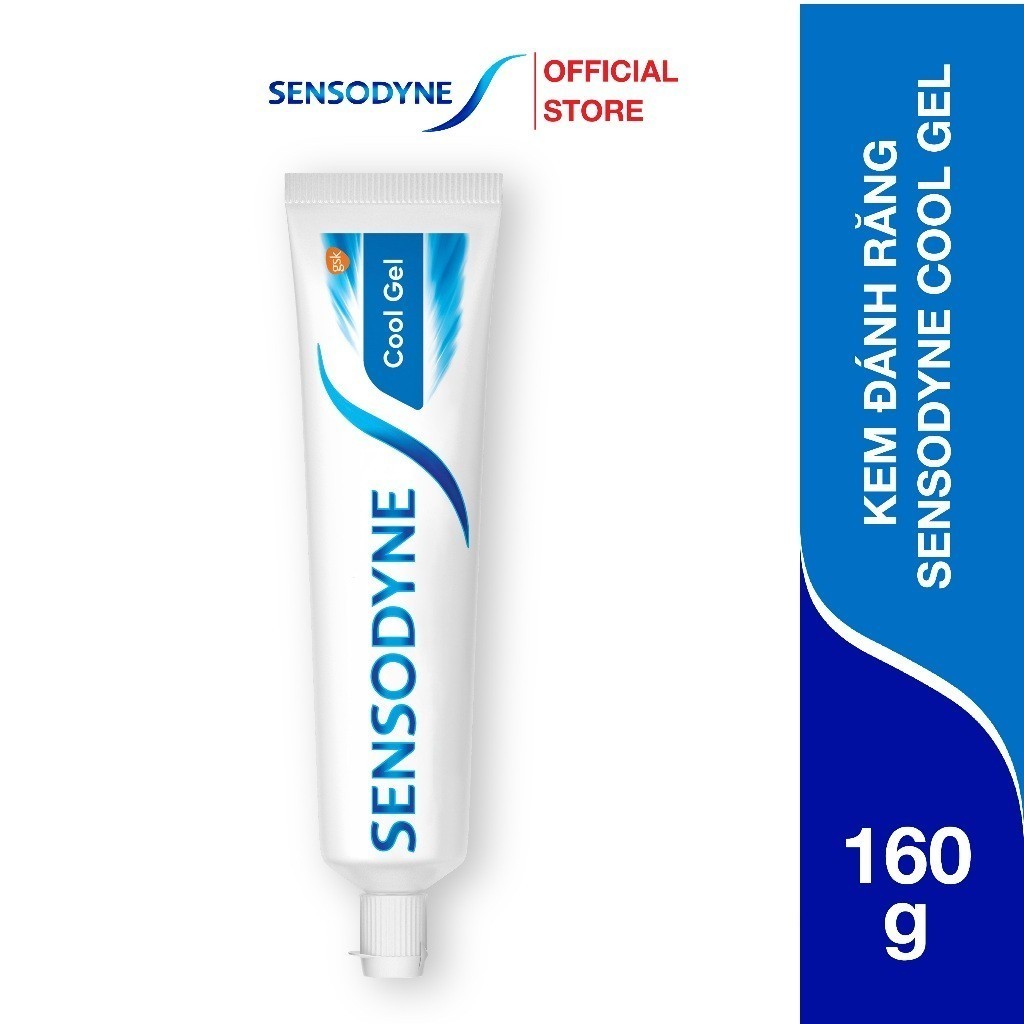 Ảnh Kem đánh răng SENSODYNE Cool Gel 160g giúp giảm ê buốt hiệu quả với hương bạc hà mát lạnh 1