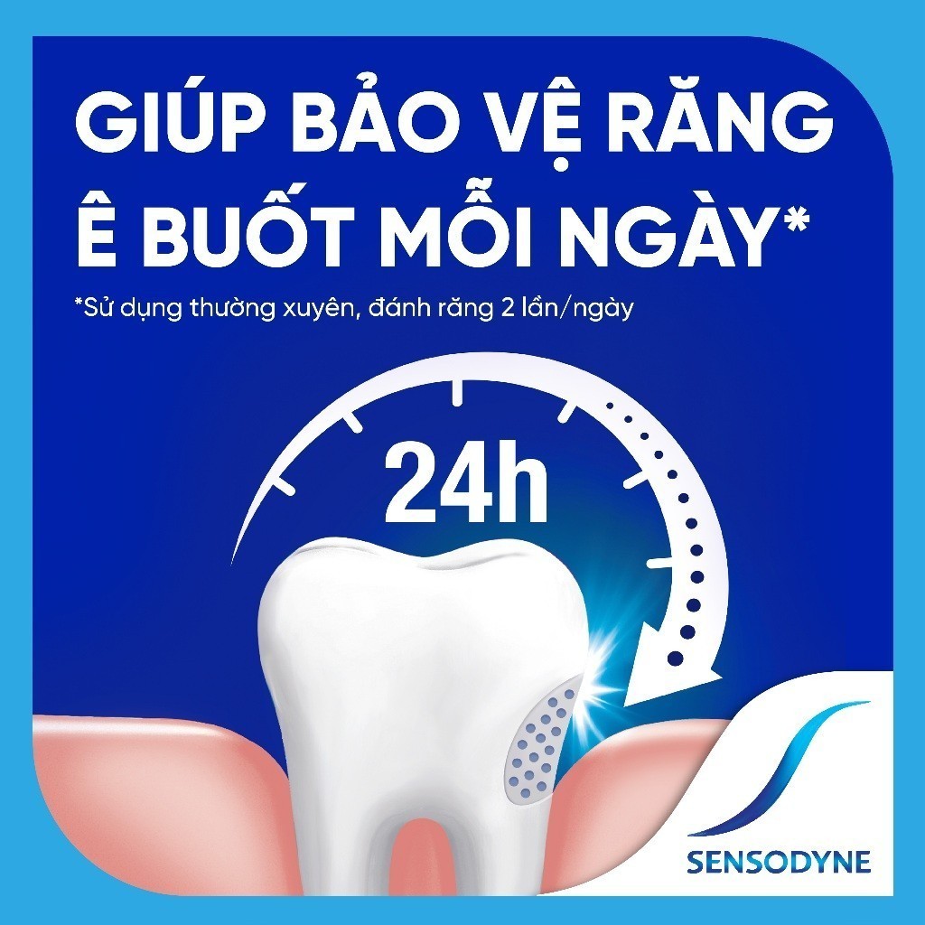 Ảnh Kem đánh răng SENSODYNE Cool Gel 160g giúp giảm ê buốt hiệu quả với hương bạc hà mát lạnh 3