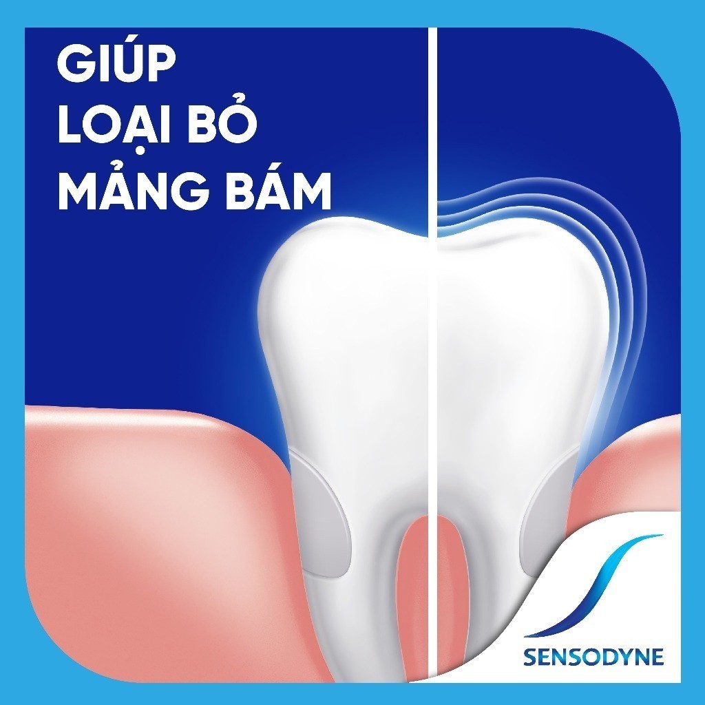 Ảnh Kem đánh răng SENSODYNE Cool Gel 160g giúp giảm ê buốt hiệu quả với hương bạc hà mát lạnh 4