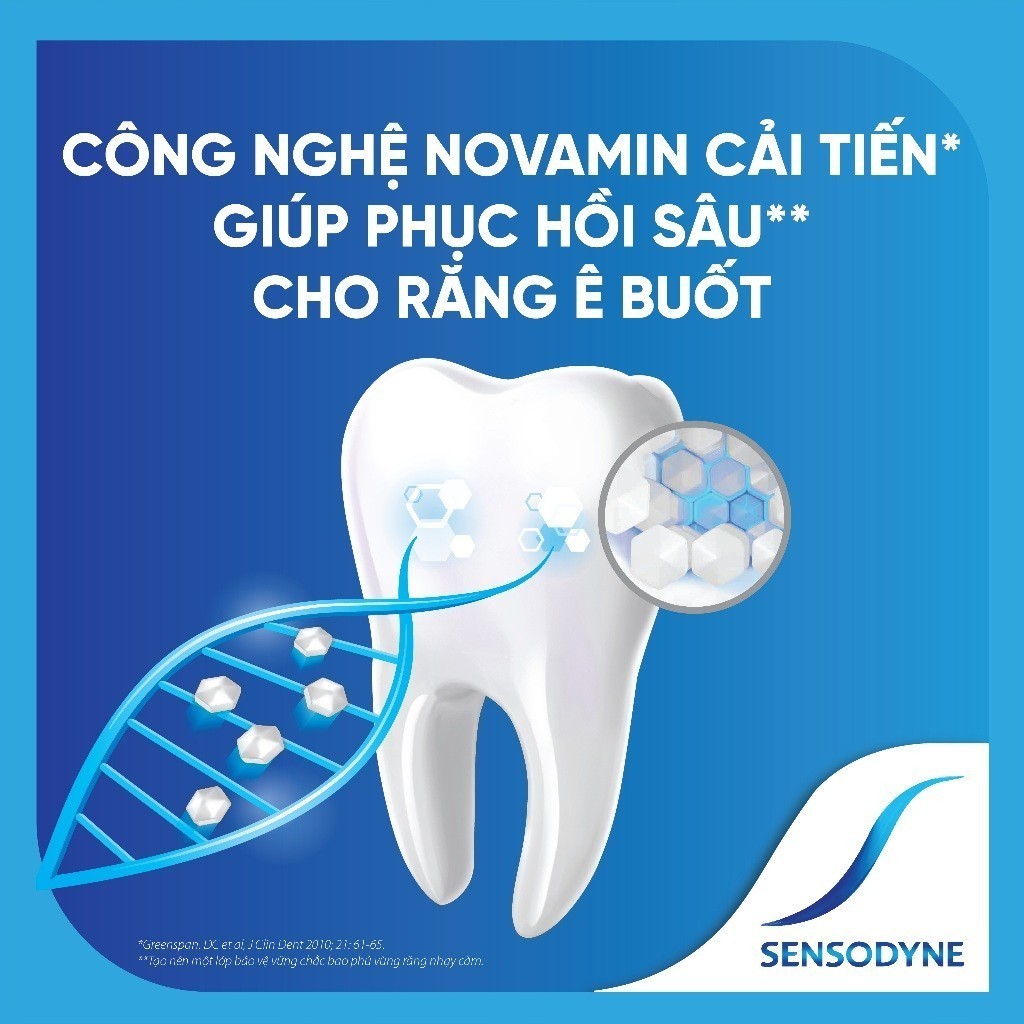 Ảnh Bộ 2 Kem đánh răng SENSODYNE Repair & Protect Deep Repair Whitening 100g phục hồi, bảo vệ răng ê buốt và làm trắng răng 4