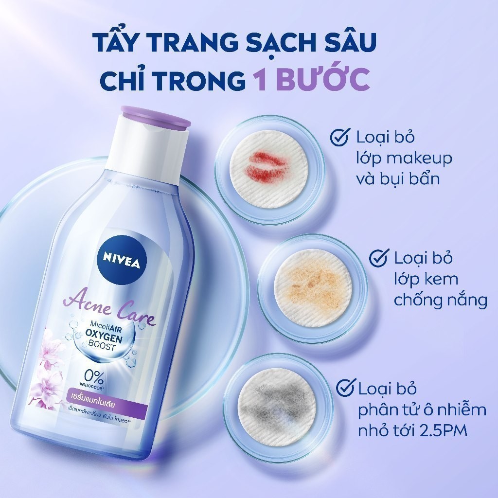 Ảnh Nước Tẩy Trang NIVEA Acne Care Ngừa Mụn | Sạch Sâu (400 ml) - 80116 4