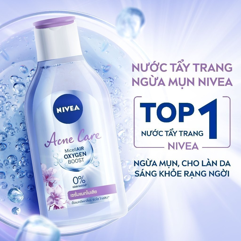 Ảnh Nước Tẩy Trang NIVEA Acne Care Ngừa Mụn | Sạch Sâu (400 ml) - 80116 2