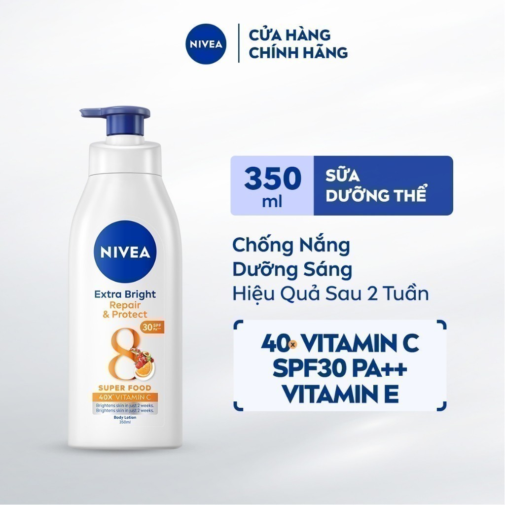 Ảnh Sữa Dưỡng Thể NIVEA Phục Hồi & Chống Nắng Ban Ngày từ 8 Super Foods (350 ml) - 88311 1