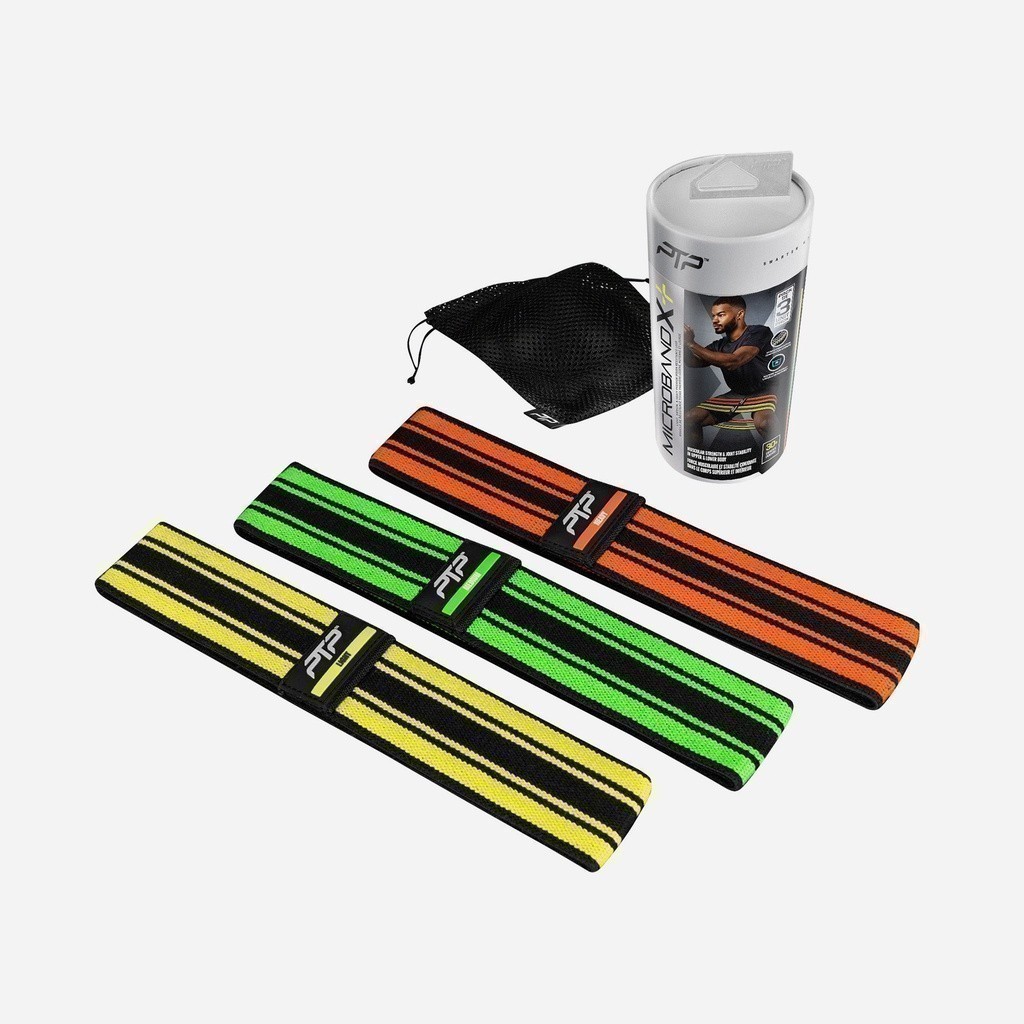 Ảnh Bộ Băng Tập Đàn Hồi Ptp Multicolor Microband X Stripe Resistance Band (3 Chiếc) - Nhiều Màu  - CMB 6 V2 1