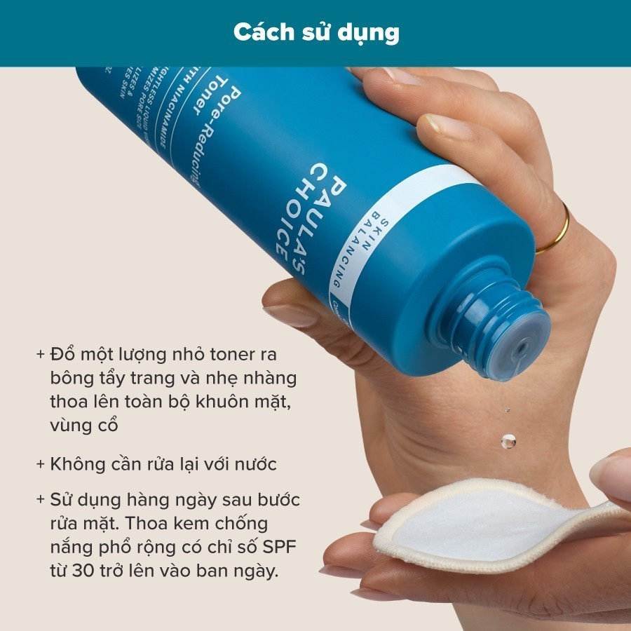 Ảnh Toner cấp ẩm, se khít lỗ chân lông Paula’s Choice Skin Balancing Pore Reducing Toner 30ml 1357 2