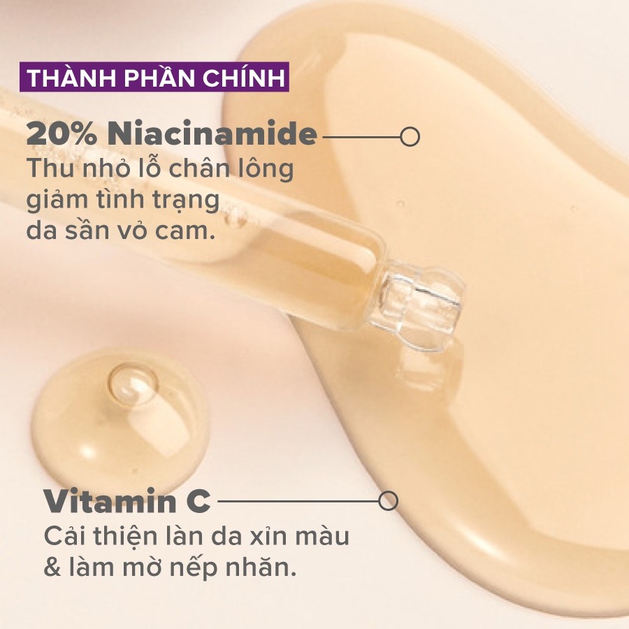 Ảnh Tinh chất se khít lỗ chân lông tối ưu Paulas Choice Niacinamide 20% Treatment 2ml 78032 3