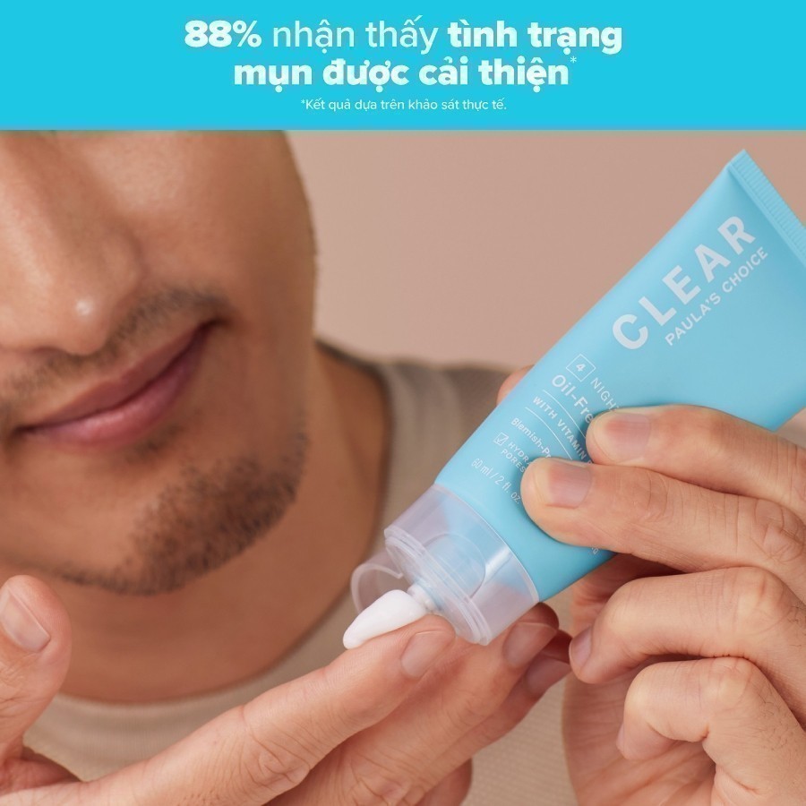 Ảnh Kem dưỡng ẩm không dầu dành cho da mụn Paula's Choice OilFree Moisturizer 60ml 3800 3