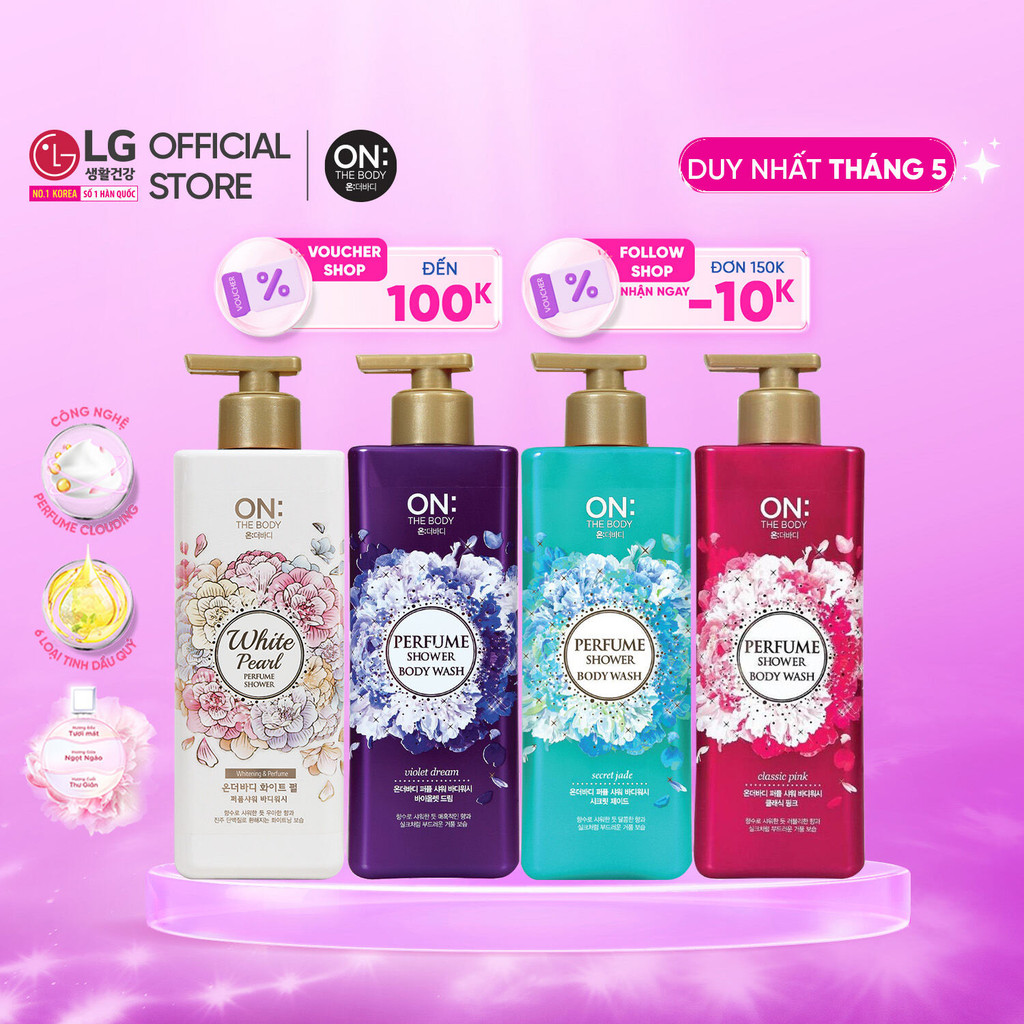 Ảnh Sữa tắm dưỡng ẩm hương nước hoa On: The Body Perfume 500g 1