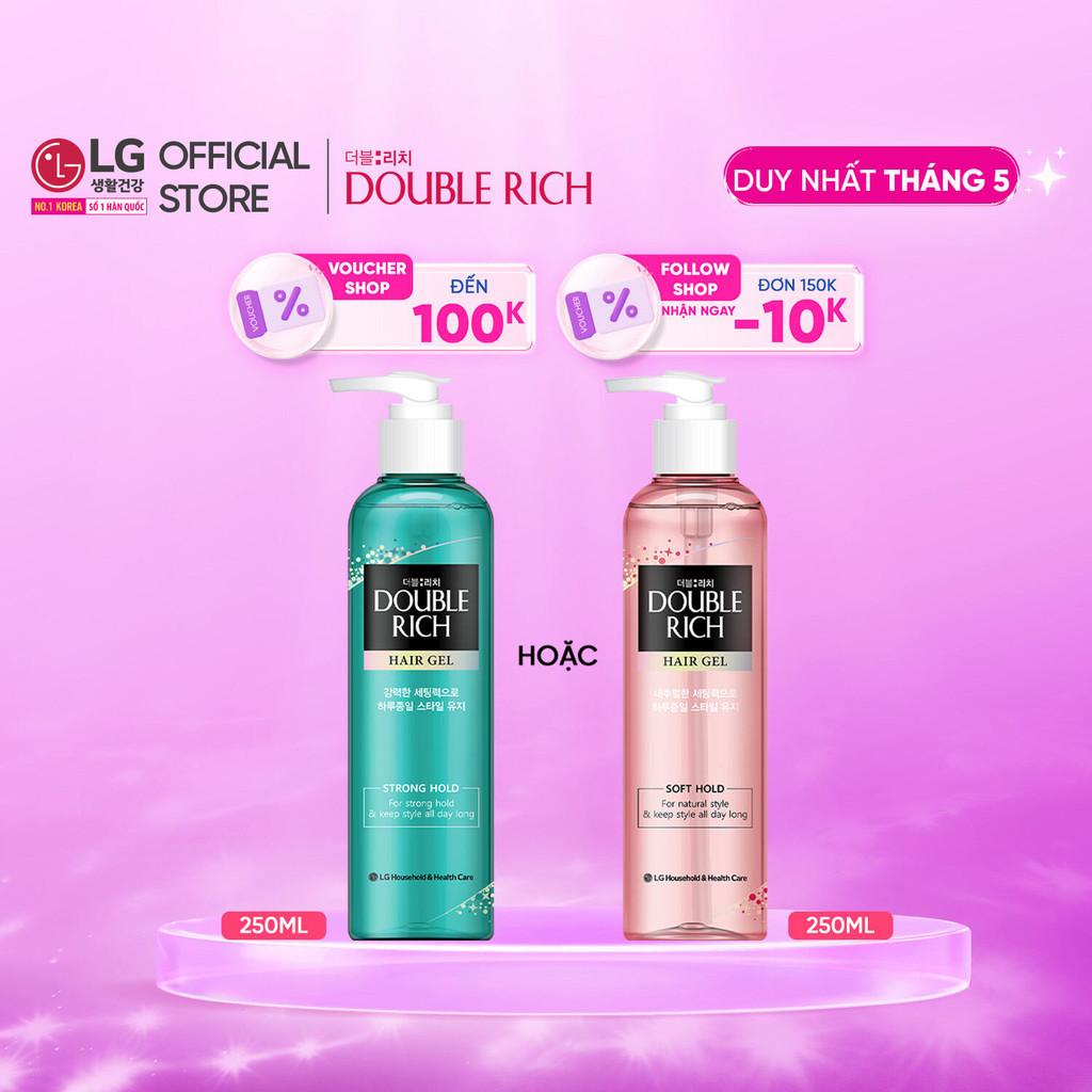 Ảnh Gel tạo kiểu tóc Double Rich Hair Gel 250ml 1