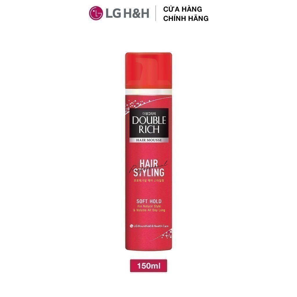 Ảnh Mousse tạo kiểu tóc Double Rich HAIR MOUSSE 150ml 3