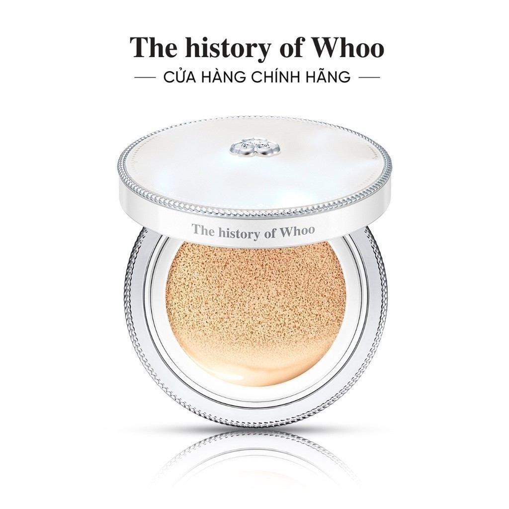 Ảnh Phấn nước dưỡng trắng Whoo Seol Radiant White Moisture Cushion Foundation (2 lõi x13g) 1