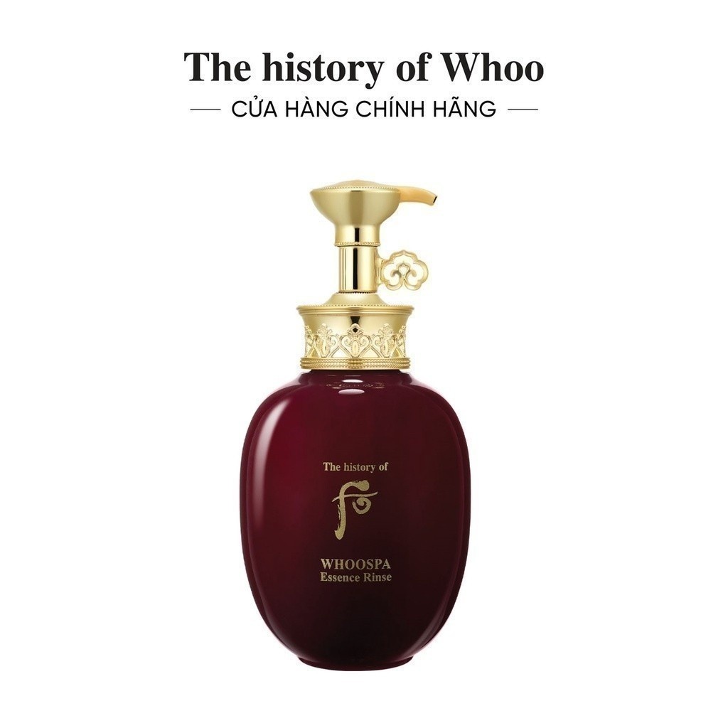 Ảnh Dầu xả thảo dược Đông y dưỡng và duy trì màu tóc The history of Whoo WhooSpa Essence Rinse350ml 1