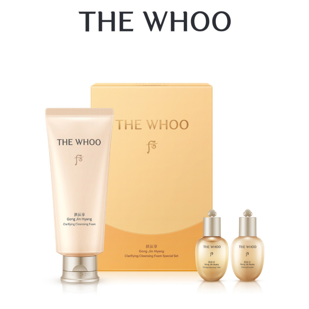 Đánh giá Sữa rửa mặt THE WHOO Gongjinhyang 180ml: Sạch sâu, bọt mịn, dưỡng ẩm