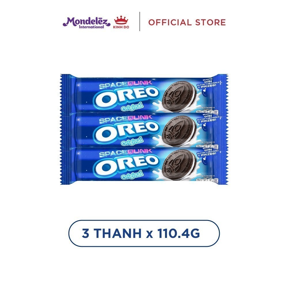Ảnh Bánh Quy OREO Vị Vani, Combo 3 Thanh X 110.4G - phiên bản OREO SPACE DUNK 1