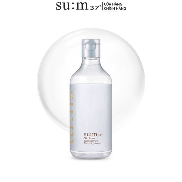 Ảnh Bộ Nước tẩy trang giàu ẩm 3 trong 1 Su:m37 Skin Saver Essential Cleansing Water 400ml+100ml 2