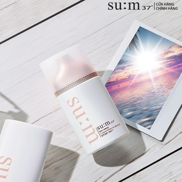 Ảnh Kem chống nắng cấp ẩm Su:m37 Sun-Away Cooling Watery Sunblock Ex SPF50+ PA++ 50ml 1