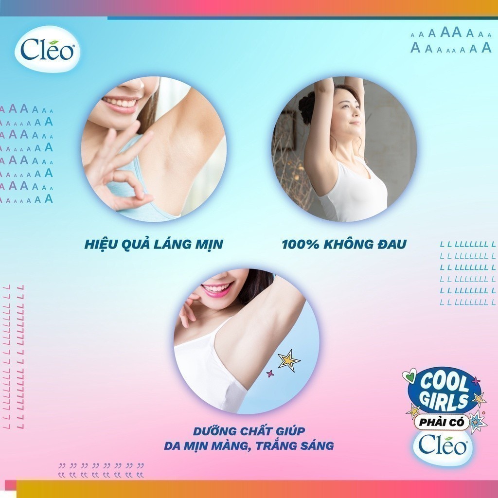Ảnh Kem Tẩy Lông Cho Da Nhạy Cảm Cléo Avocado Hair Removal Cream Sensitive Skin 25G 3