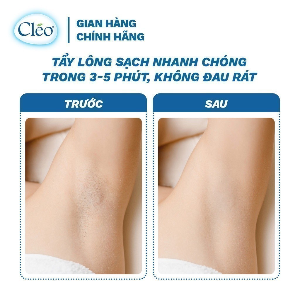 Ảnh Kem Tẩy Lông Cho Da Nhạy Cảm Cléo Avocado Hair Removal Cream Sensitive Skin 25G 4