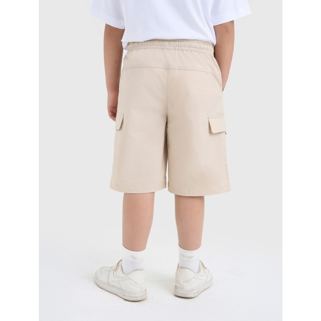 Quần short khaki bé trai CANIFA ống rộng có túi hộp 2BS25S011