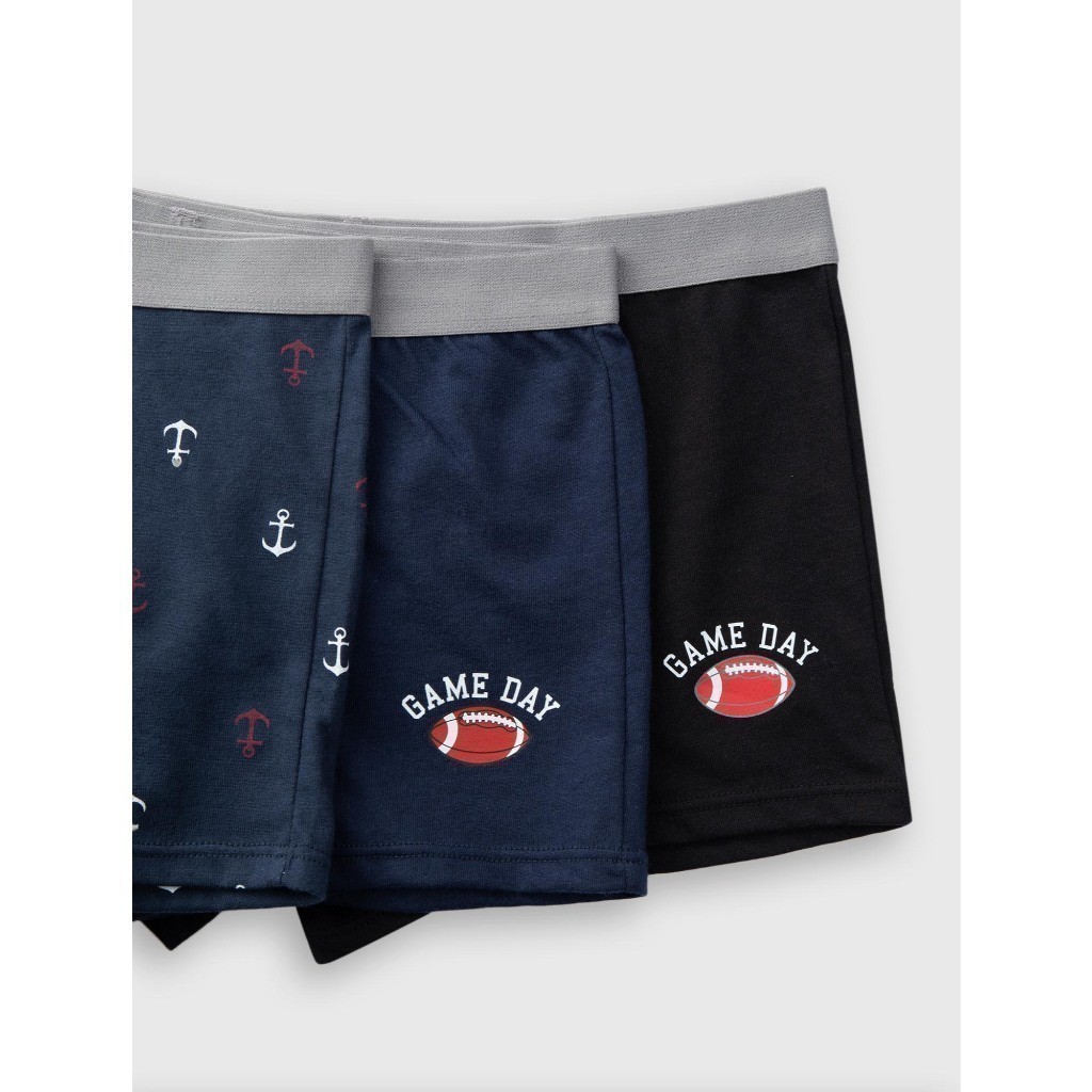 Ảnh Combo 3 quần sịp đùi bé trai CANIFA mix màu chất liệu cotton pha 2US25A001 2