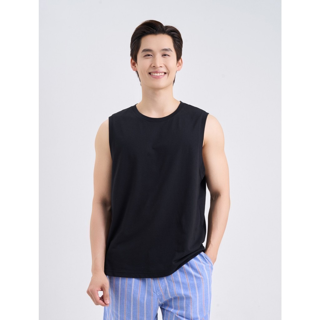 Ảnh Combo 2 áo mặc nhà nam CANIFA cổ tròn sát nách 8LA25A004 2