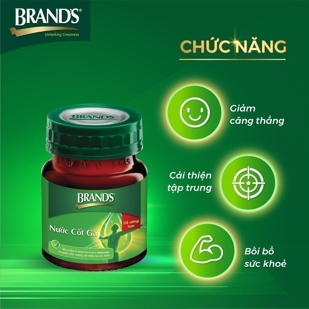 Ảnh Nước cốt gà BRAND'S Vị Truyền Thống (42 ml x 6 lọ) 3