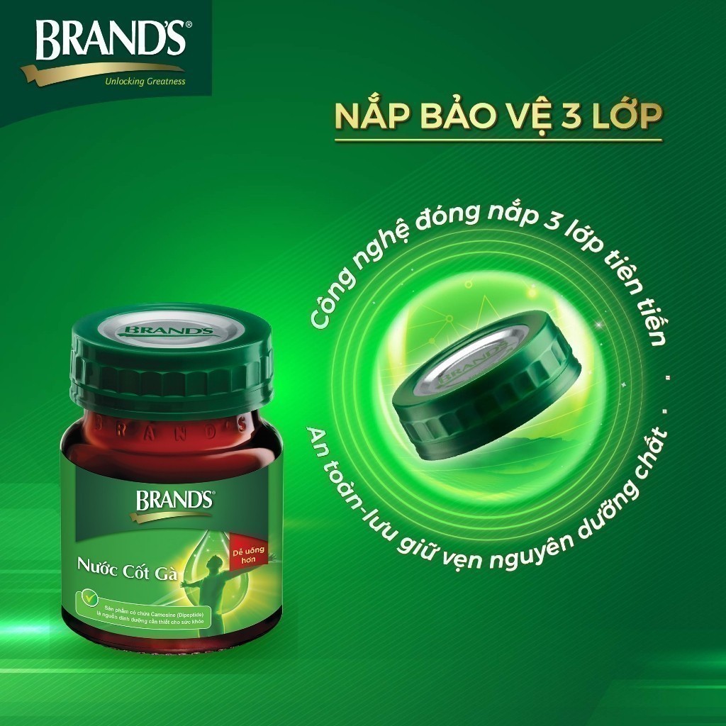 Ảnh Nước cốt gà BRAND'S Vị Truyền Thống (42 ml x 6 lọ) 2