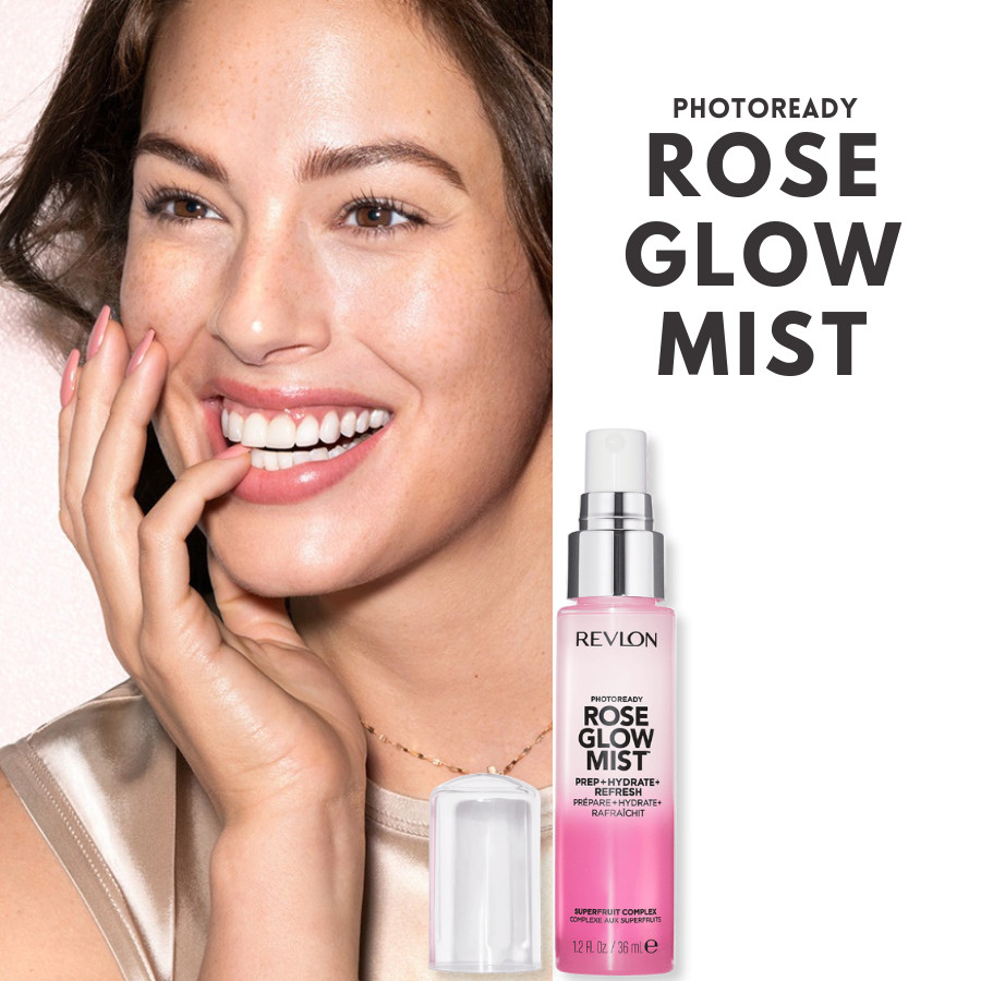 Ảnh Xịt Khoáng Khóa Makeup Và Bắt Sáng Revlon PhotoReady Rose Glow Mist (36ml) 3