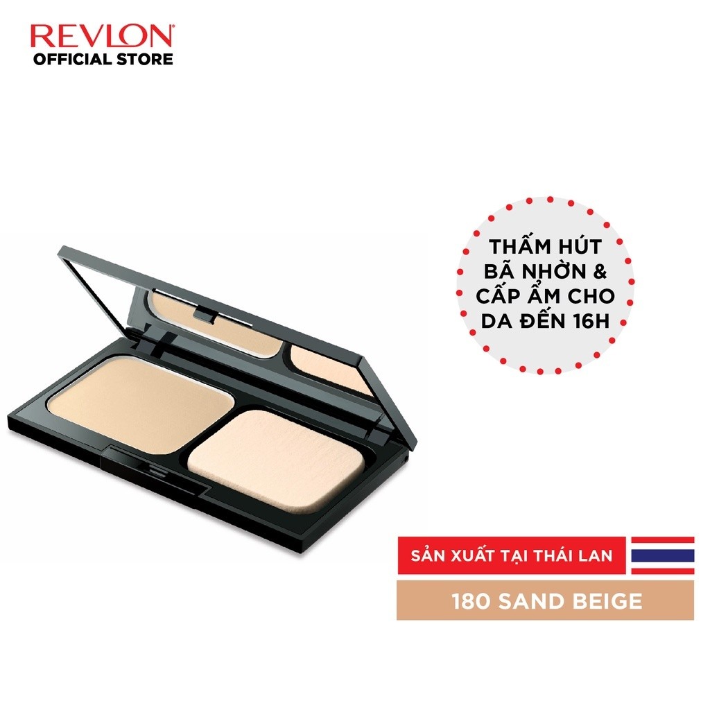 Ảnh Phấn Nền Dạng Nén Lâu Trôi 2in1 Revlon Colorstay Powder Foundation (10g) 4