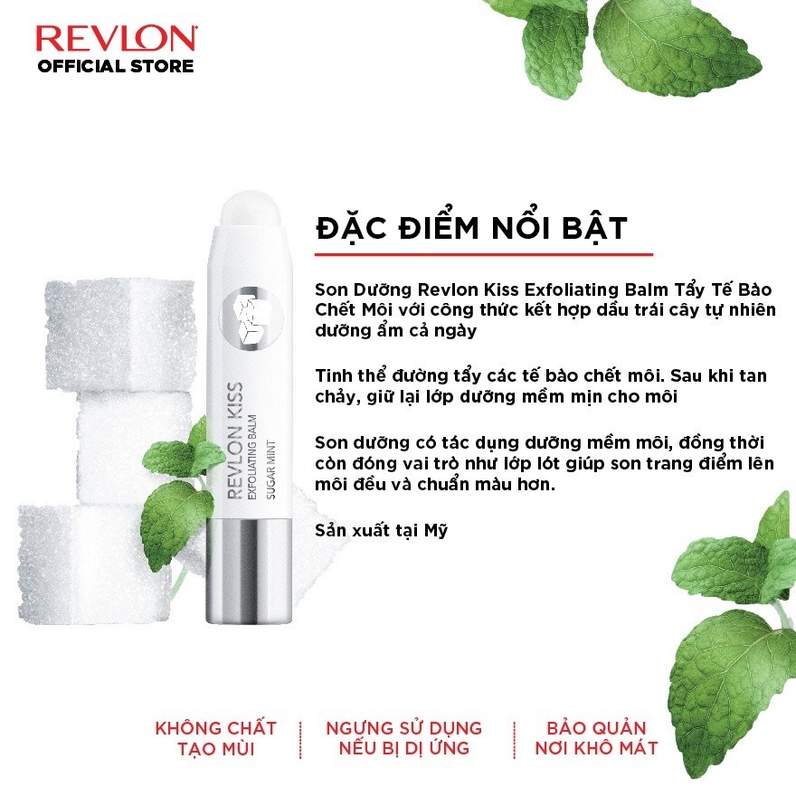 Ảnh Son Tẩy Tế Bào Chết Và Dưỡng Ẩm Revlon Kiss Exfoliating Balm 2.6g 2